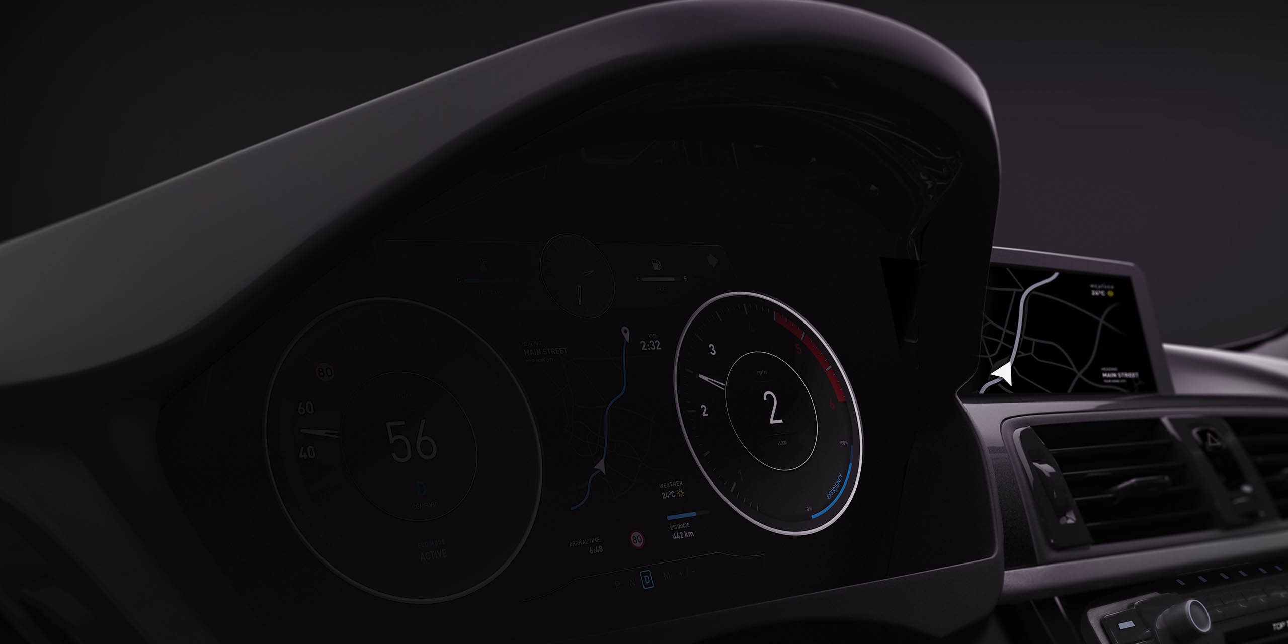 Digital cockpit solutions software development by automotive software company fintego