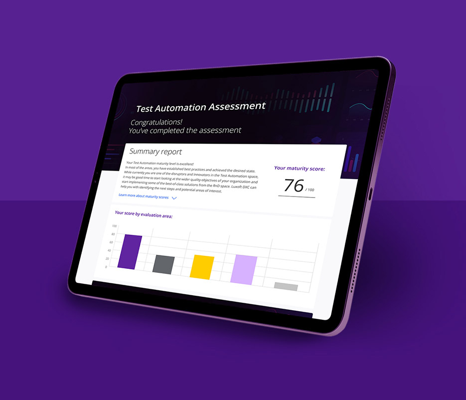 Discover how ready you are for test automation with fintego