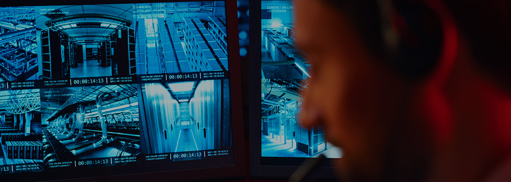 Monitoring camera analysis banner